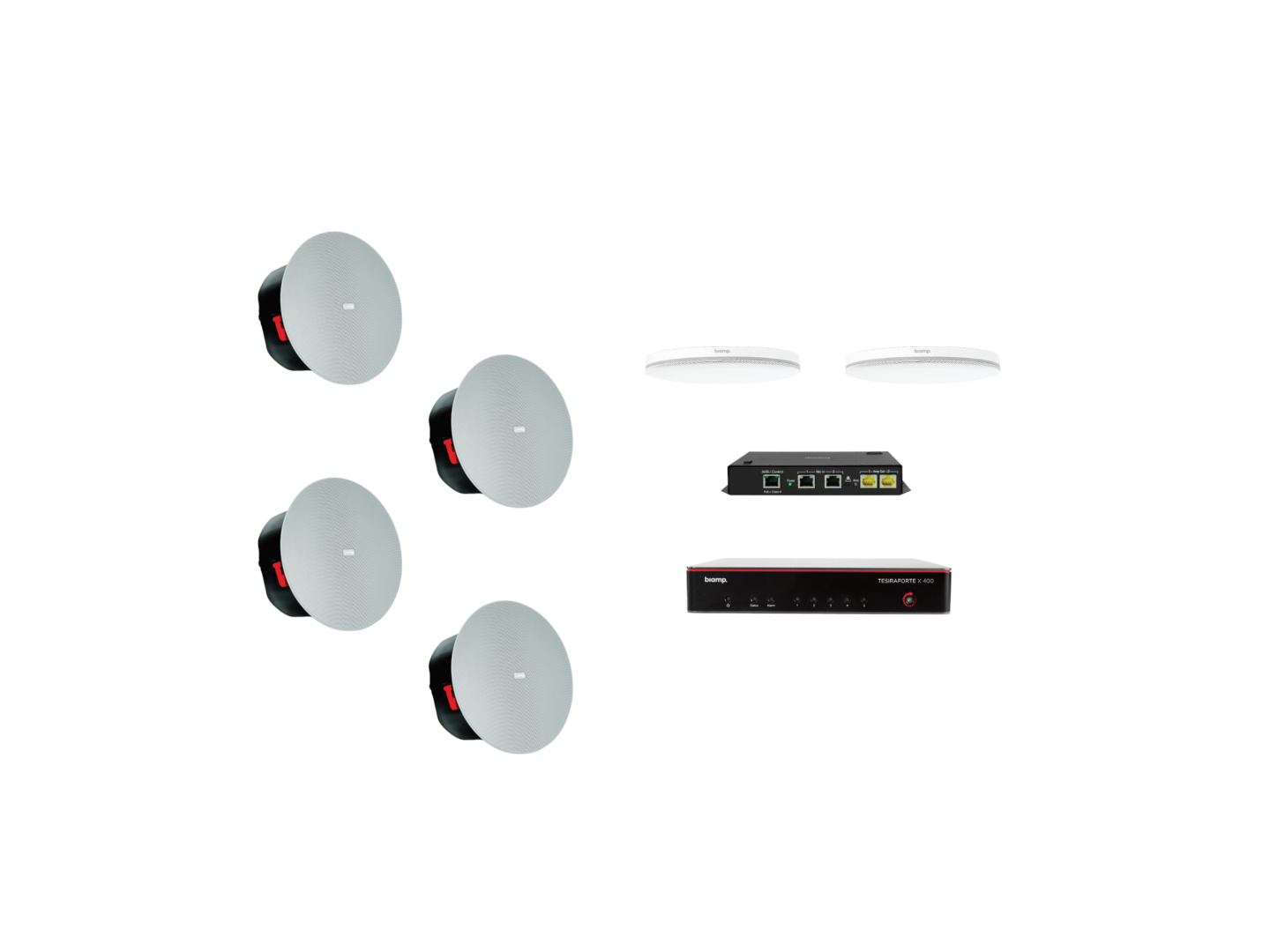 Biamp All-in-One Audio Solution MRB-L-X400-C-CIC6LP
